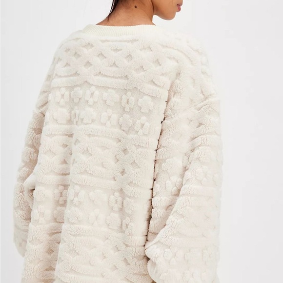 FP Movement by Free People Cream Textured Sweater - Picture 2 of 3